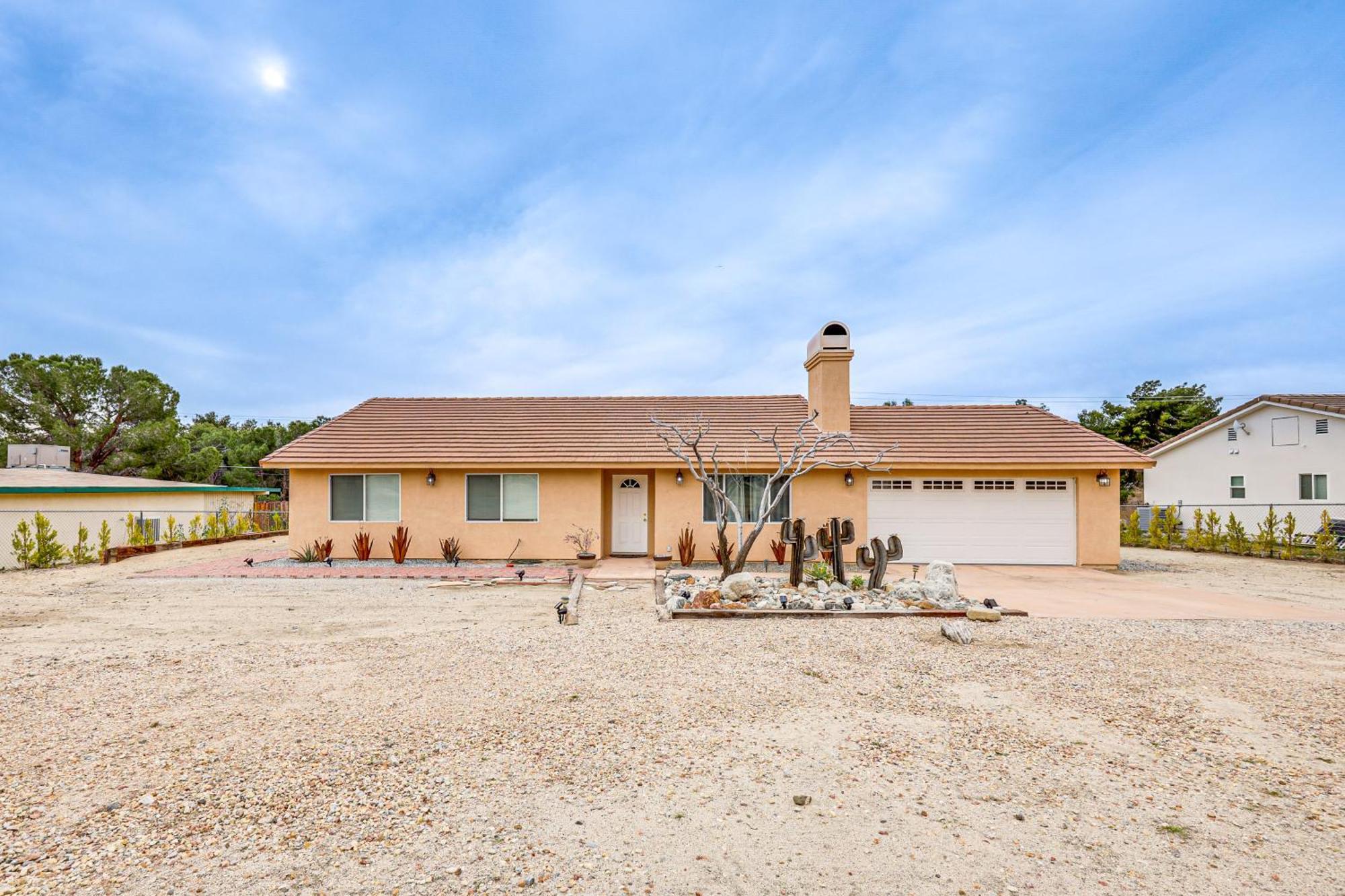 Updated Abode 22 Mi To Joshua Tree National Park! 모롱고 밸리 외부 사진